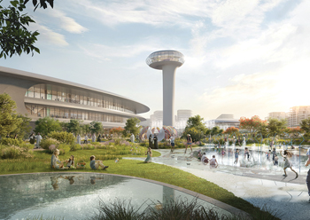 The Central Hub .... an artist’s impression