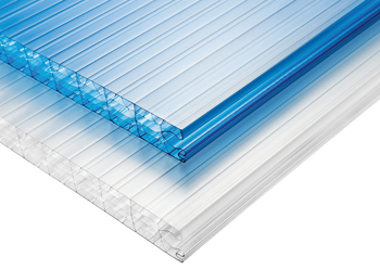 Lexan sheets ... enabling the creation of buildings with dramatic roofing and glazing elements.