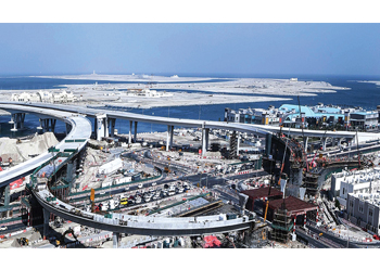 The RTA has carried out a number of roads projects, including those to link Deira Islands.