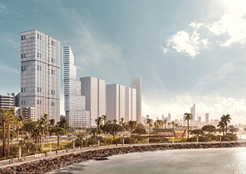 Hessa Al Mubarak District, a mega mixed-use development in the tendering stage.