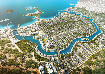 AlJurf ... set within a nature reserve on the UAE’s riviera, Sahel Al Emarat.