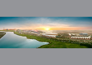 Yas Island ... several landmark developments under way.