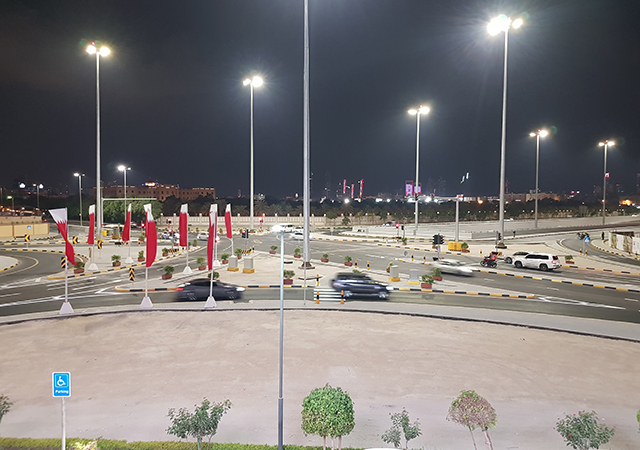  The BD40.5-million project aims to ease traffic flow along the Al-Fateh Highway network.