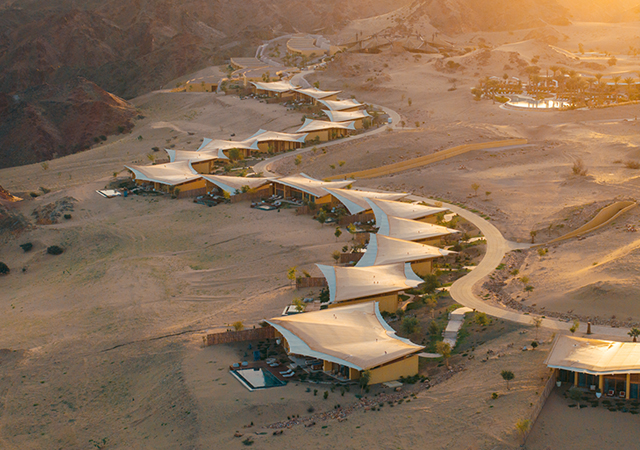 Six Senses Southern Dunes pays homage to Nabataean heritage.