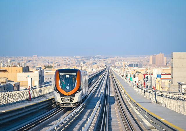 The Orange Line of Riyadh Metro was flagged off early last month.